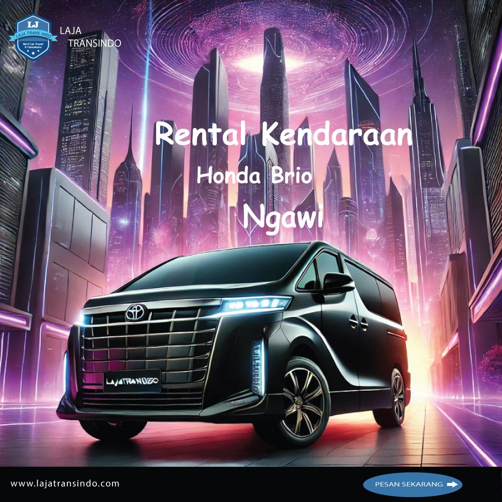 Rental Kendaraan Honda Brio Ngawi