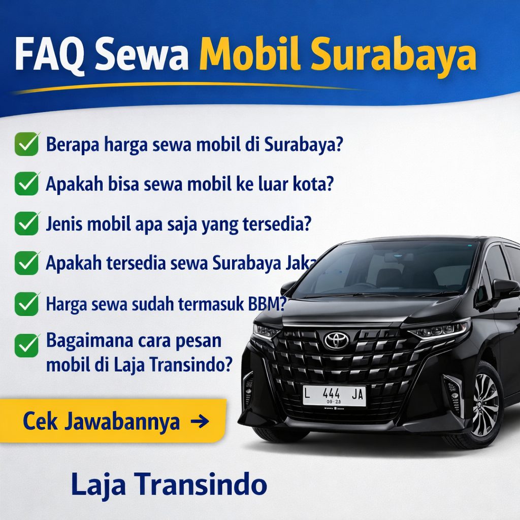 faq sewa mobil surabaya